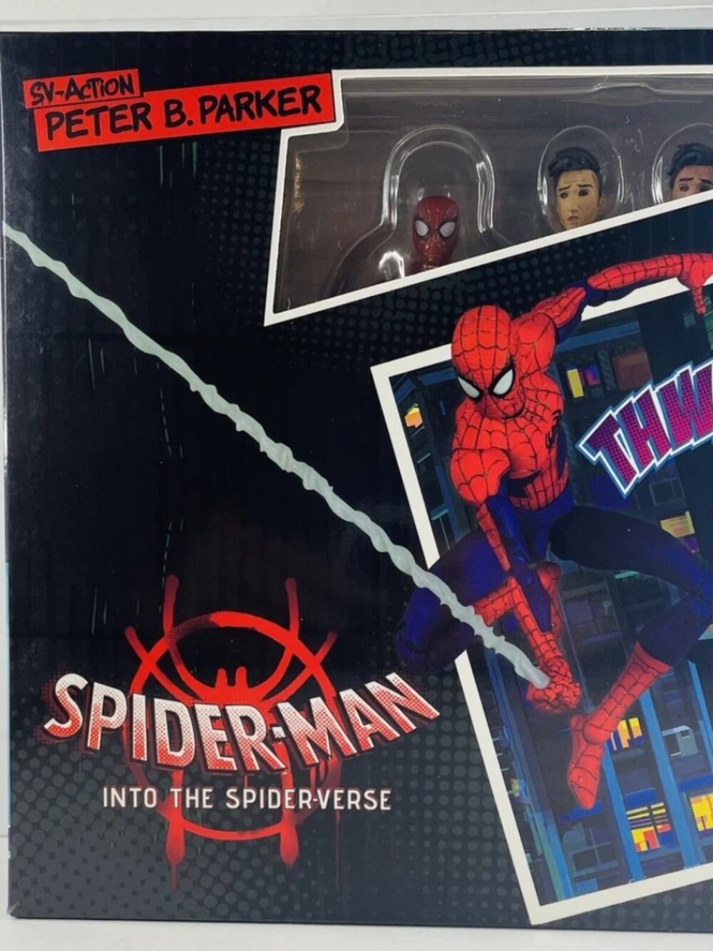 Spider-Man Action Figure Peter Parker Into The Spider Verse Toy Gift